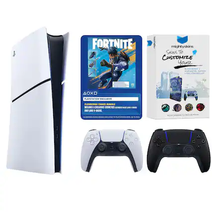FORTNITE mightyskins SKINS To CUSTOMIZE YOUR PLAYSTATION & SUM DIGITAL CUSTOMIZATION. ONE CONTROLLER D AOX PLAYSTATION EXCLUSIVE FLOWERING CHAOS BUNDLE INCLUDES 8 EXCLUSIVE COSMETICS ESTIMATED VALUE 1,000 + -8000 AND 1,000 -BUCKS. FLOWERING CHAOS BUNDLE EXCLUSIVE TO PLAYSTATION UNTIL 26/11/2026. MANY DESIGNS TO CHOOSE FROM.