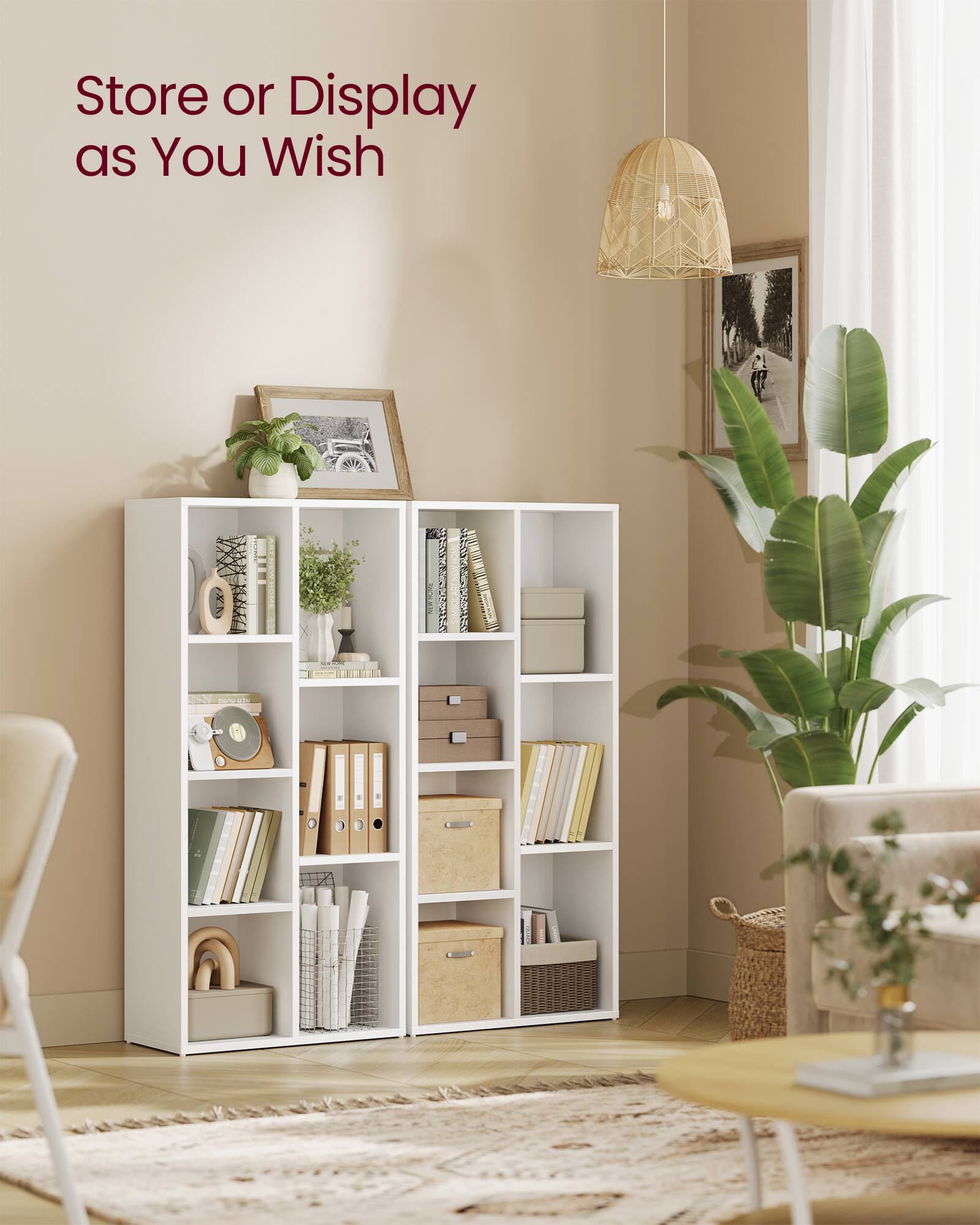 Store or Display as You Wish