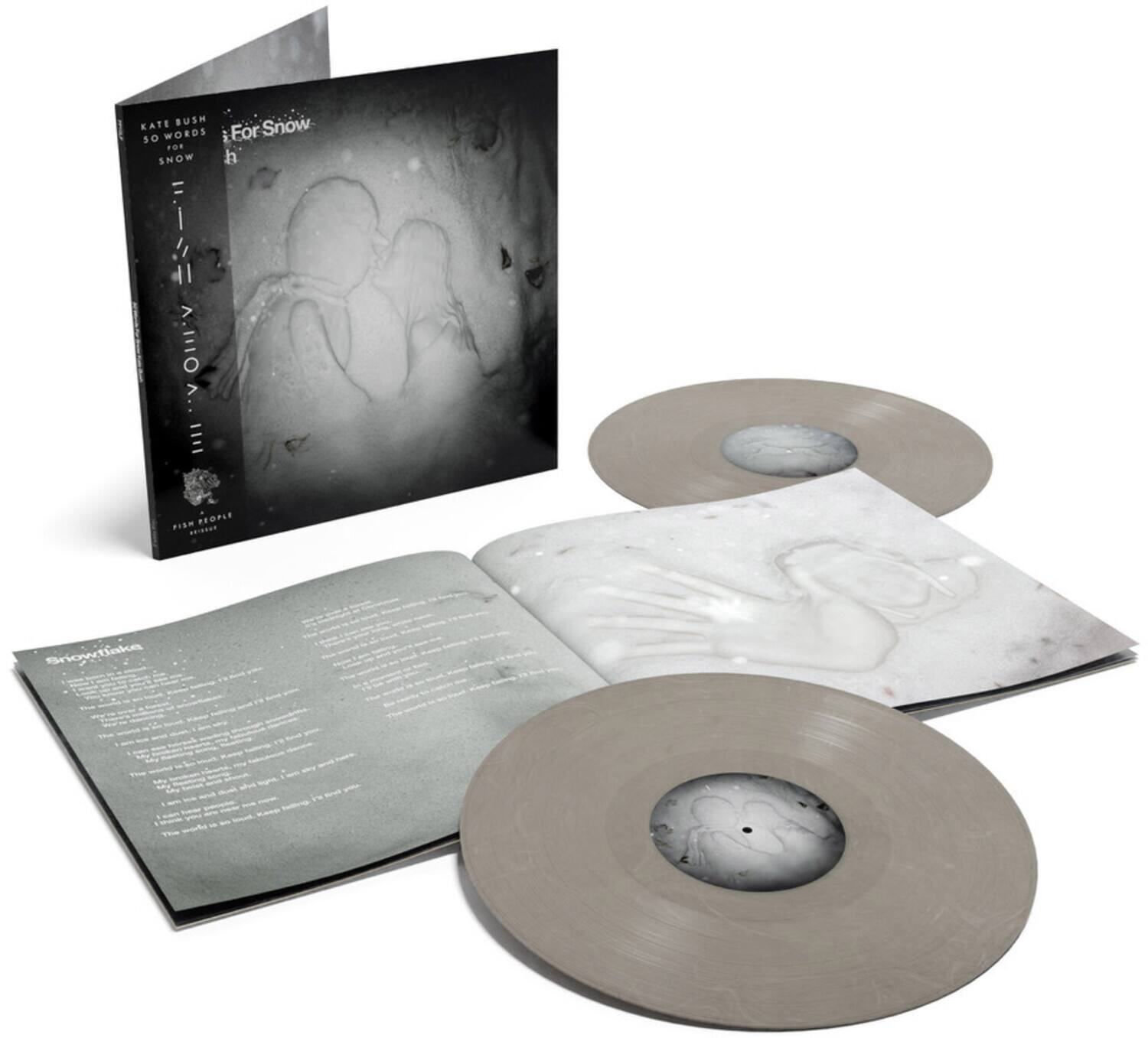Kate Bush - 50 Words For Snow - 2018 Remaster 180gm Snowy White Vinyl Indie Edition, 20pp Booklet   - VINYL LP
