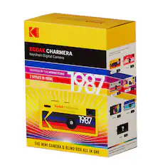 KODAK CHARMERA
Keychain Digital Camera
Inspired by the Kodak Fling
7 Styles in Total
The Vintage Collection
1987
The Mini Camera & Blind Box All in One