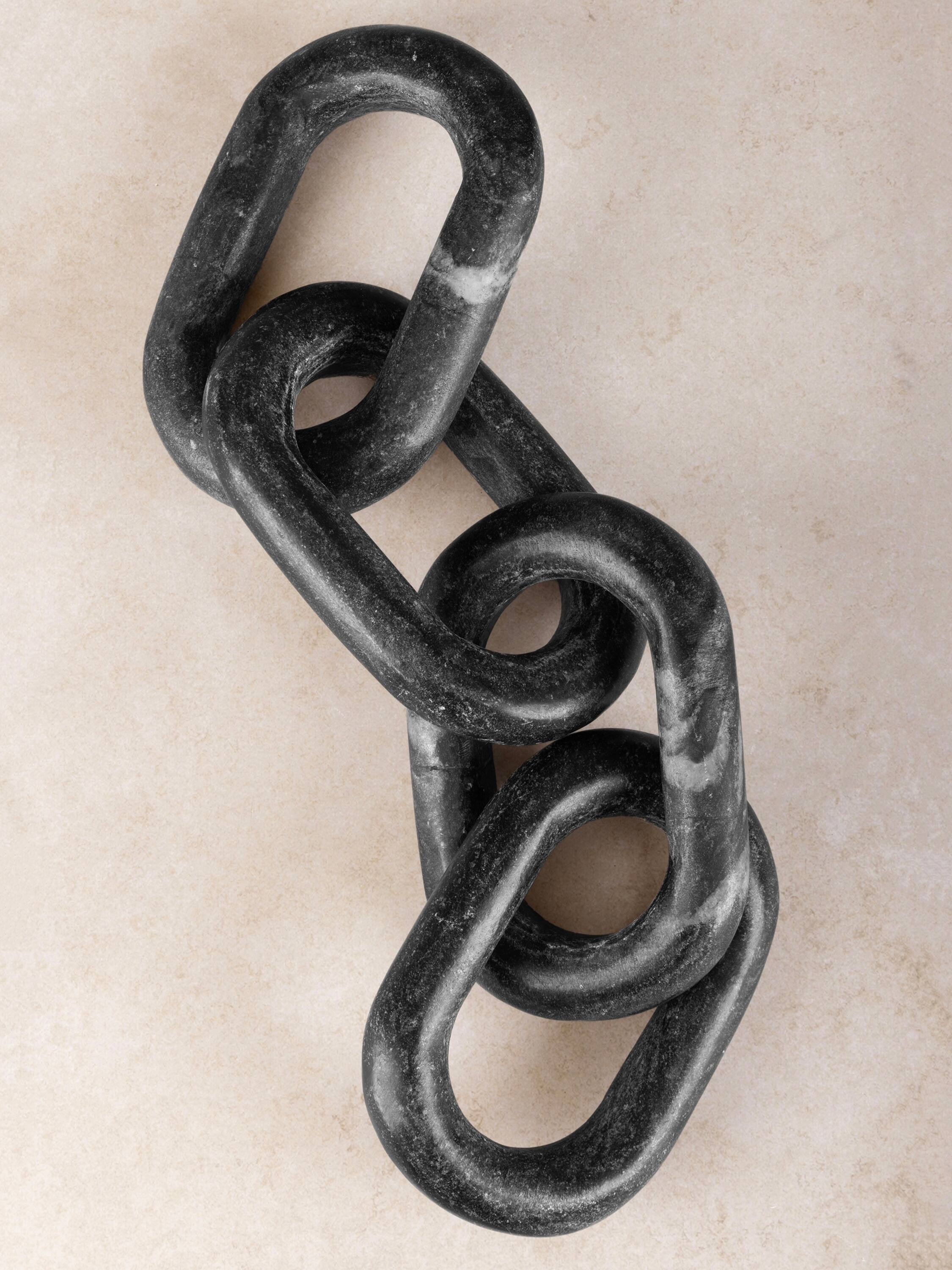 GAURI KOHLI - Eternity Chain Links - Shades of black