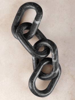 GAURI KOHLI - Eternity Chain Links - Shades of black