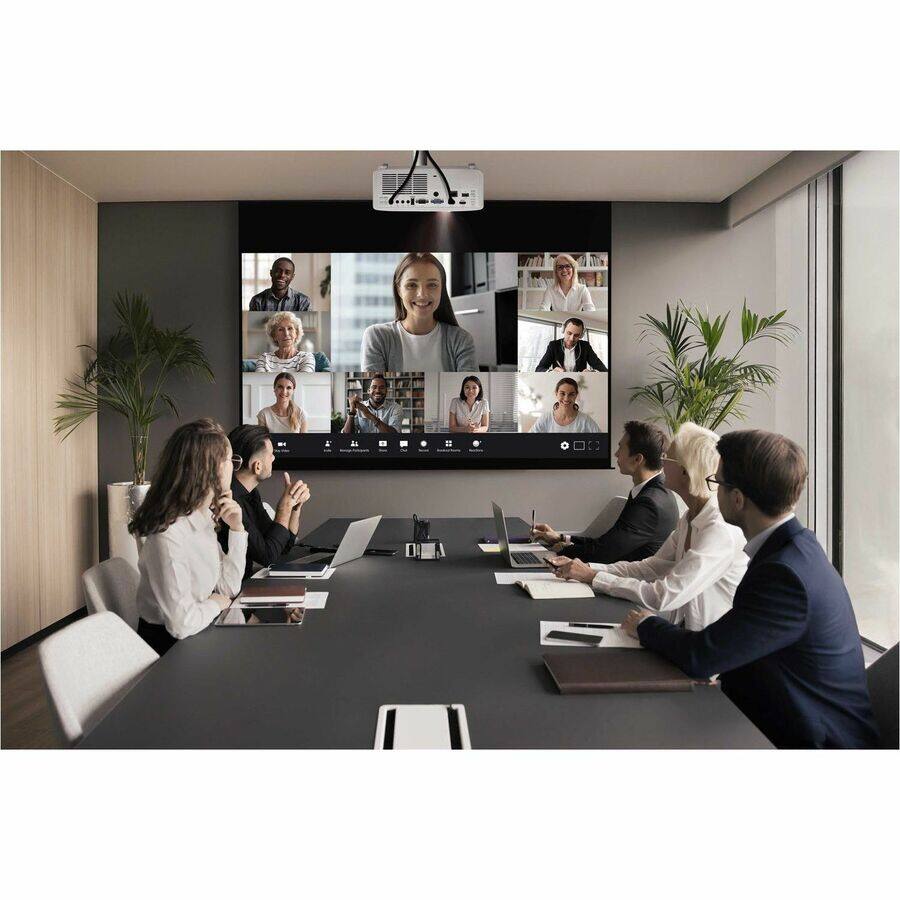 Alt View 1. Optoma - Optoma DuraCore ZK551 3D DLP Projector - 16:9 - White - Front - 2160p - 30000 Hour Normal Mode - 4K UHD - 300,000:1 - White.