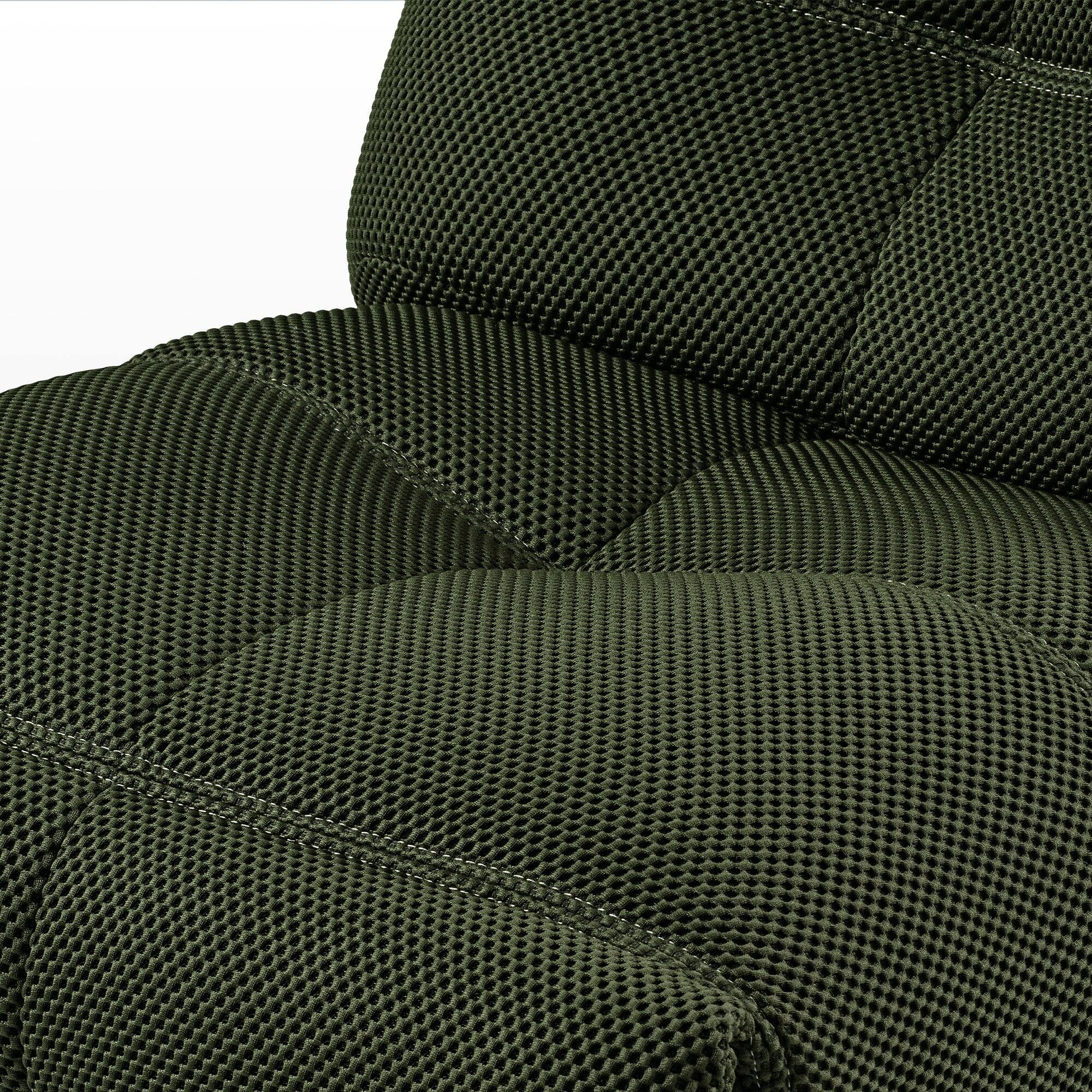 Alt View 7. Eureka Ergonomic - Modern Power Recliner Chair with USB & Wireless Charging  for Living Room, Rocking Swivel Base, Upholstered - Green.