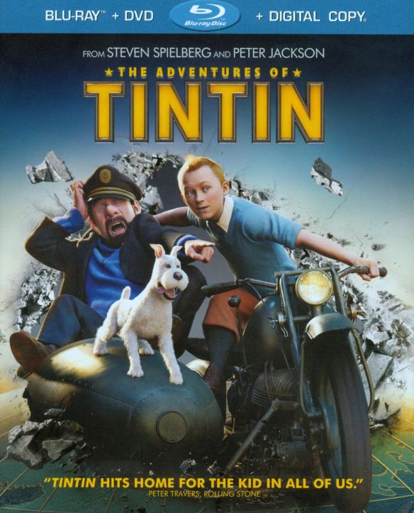  The Adventures of Tintin [2 Discs] [Includes Digital Copy] [Blu-ray/DVD] [2011]