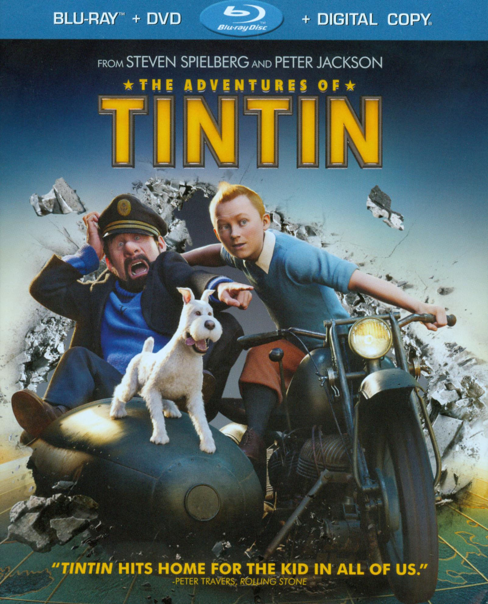 The Adventures of Tintin [2 Discs] [Includes Digital Copy] [Blu-ray/DVD] [ 2011] - Best Buy