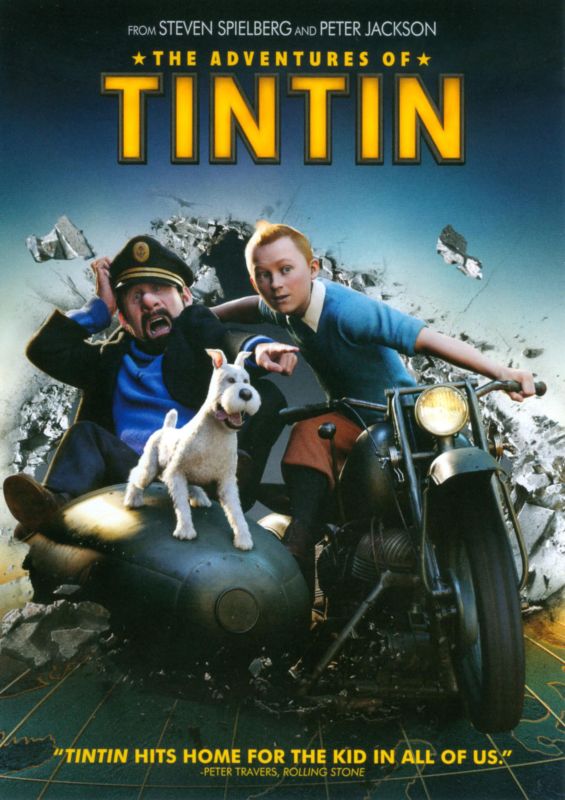  The Adventures of Tintin [Includes Digital Copy] [DVD] [2011]