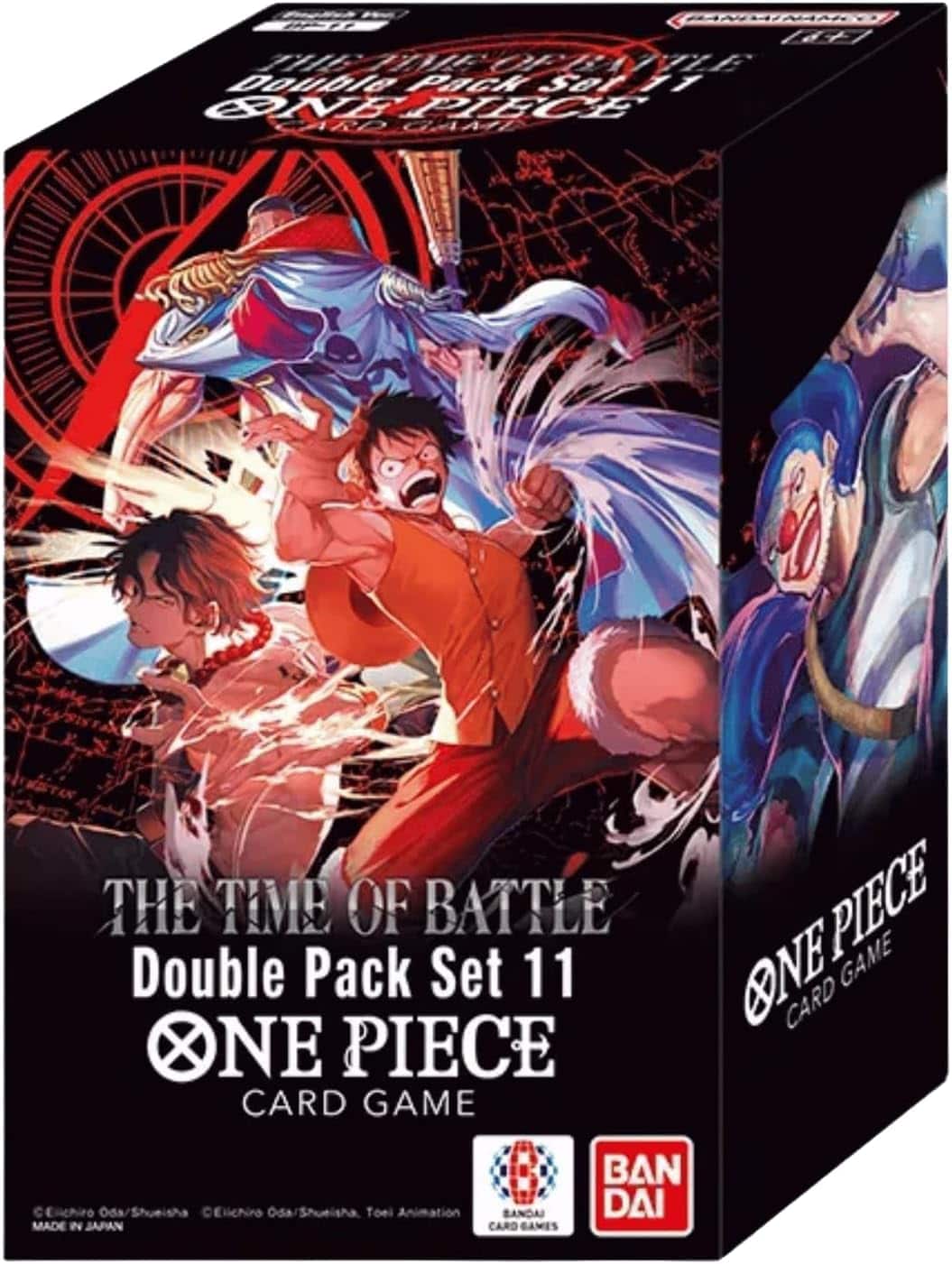 Bandai One Piece TCG: The Time of Battle Double Pack Set Vol. 11