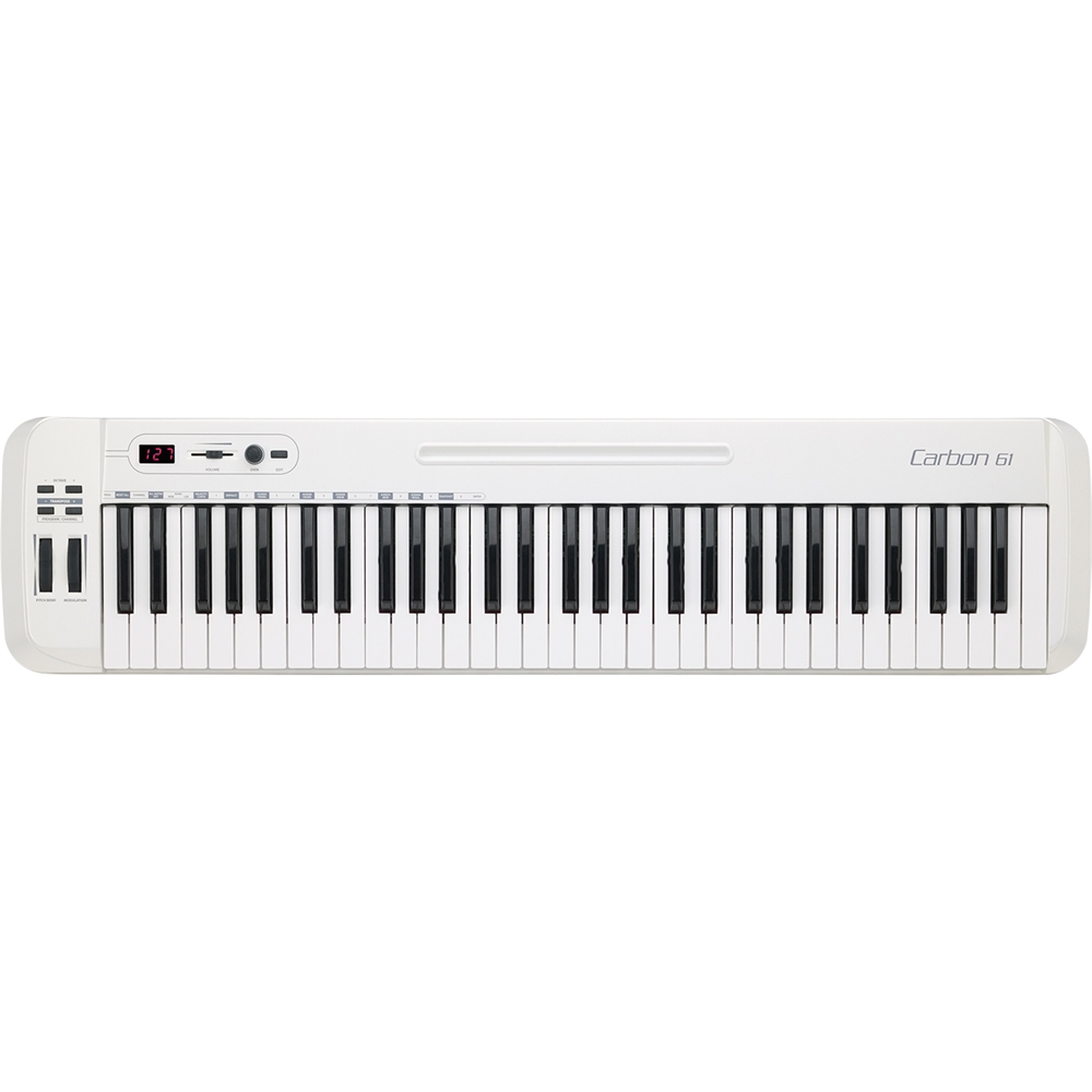 Samson Carbon 61 Key Usb Midi Keyboard Controller Sakc61 Best Buy