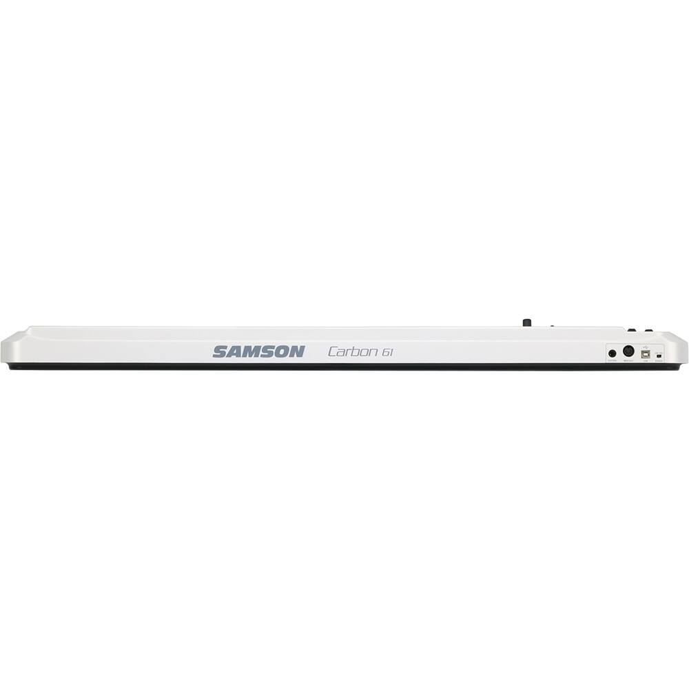 Alt View 12. Samson - Carbon 61-Key USB MIDI Keyboard Controller - White.
