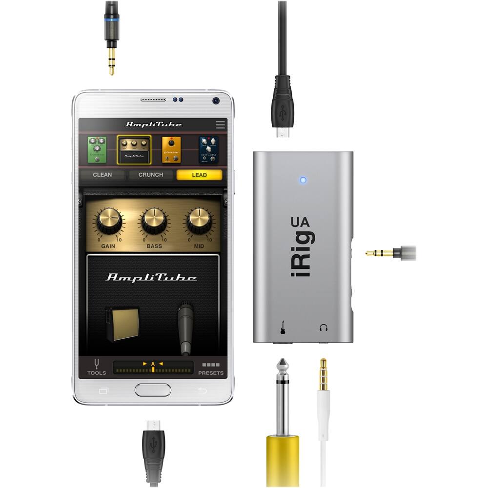 Best Buy: IK Multimedia iRig UA Universal guitar effects processor