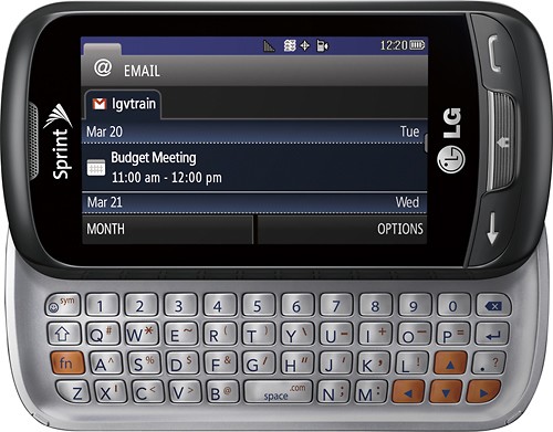  LG - Rumor Reflex Cell Phone - Titan Gray (Sprint)