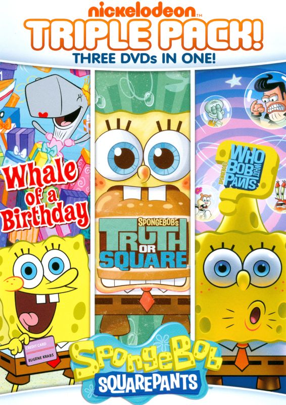 

SpongeBob SquarePants: Truth or Square/Who Bob What Pants/Whale of a Birthday [3 Discs] [DVD]