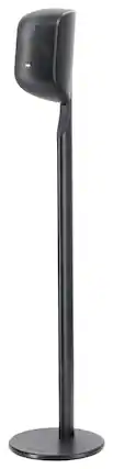 Front. Bowers & Wilkins - M1 Speaker Stands (2-Pack) - Black.