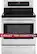 Alt View Standard 4. LG - 30" Self-Cleaning Freestanding Electric Convection Range - Stainless-Steel.