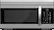 Front. LG - 1.6 Cu. Ft. Over-the-Range Microwave - Stainless Steel.
