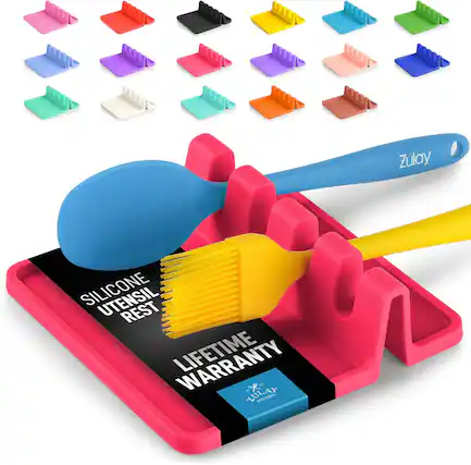 Zulay Silicone Utensil Rest
Lifetime Warranty