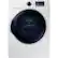 Front. Samsung - 4.0 Cu. Ft. Stackable Electric Dryer - White.