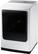 Left. Samsung - 7.4 cu. ft. 12-Cycle Electric Dryer with Steam - White.