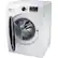 Alt View 15. Samsung - 2.2 Cu. Ft. High-Efficiency Stackable Smart Front Load Washer with Steam and Super Speed Wash - White.
