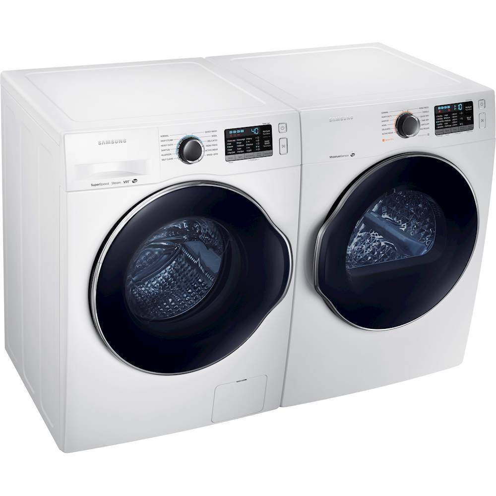 White Samsung Compact Front Load Washer/Dryer Set – Surplus Sales