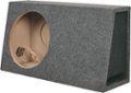 Left Zoom. Metra - 12" Single Ported Subwoofer Enclosure for Most Trucks and SUVs - Charcoal.