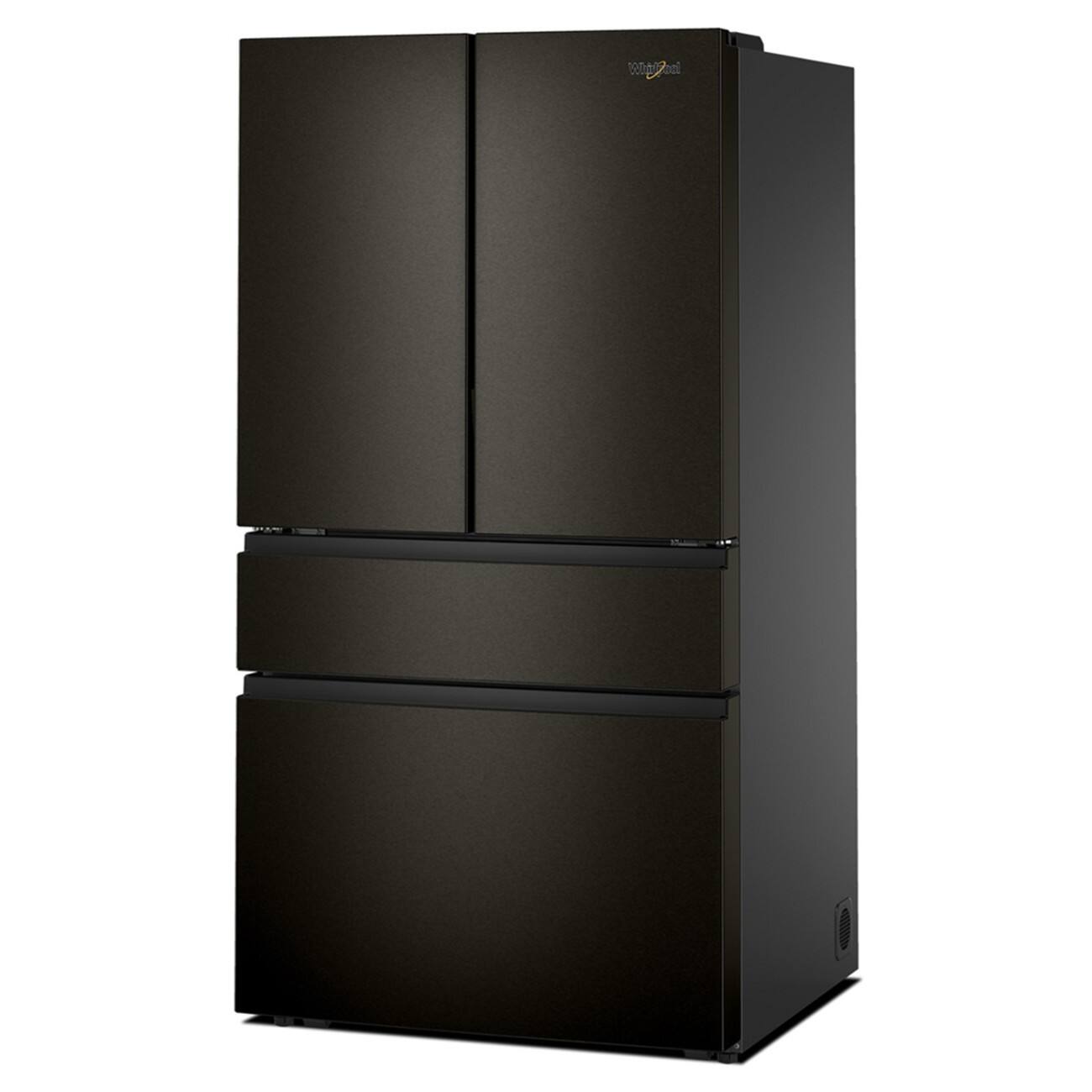Alt View 10. Whirlpool - 36 in. Wide 30 cu. ft. Family-Sized Capacity French Door Refrigerator with Flexible Temperature Drawer - Print Resist Blk Stnlss.