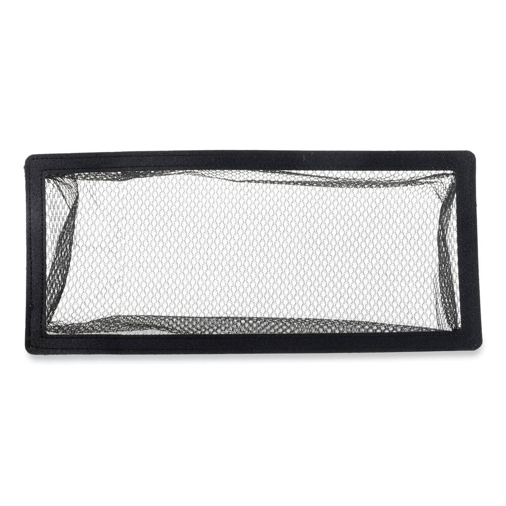 Back. Deflecto - Deflecto RFN104 4 in. x 10 in. x 0.1 in. Register Nets - Black - Black.