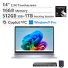 14" 2.5K Touchscreen
16GB Memory
512GB SSD+1TB
Docking Station
Copilot+PC
Windows 11 Pro
Snapdragon X Plus