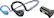 Alt View 11. Plantronics - BackBeat FIT Special Edition Wireless Behind-the-Neck Headphones - Black/Blue.