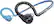 Left. Plantronics - BackBeat FIT Special Edition Wireless Behind-the-Neck Headphones - Black/Blue.