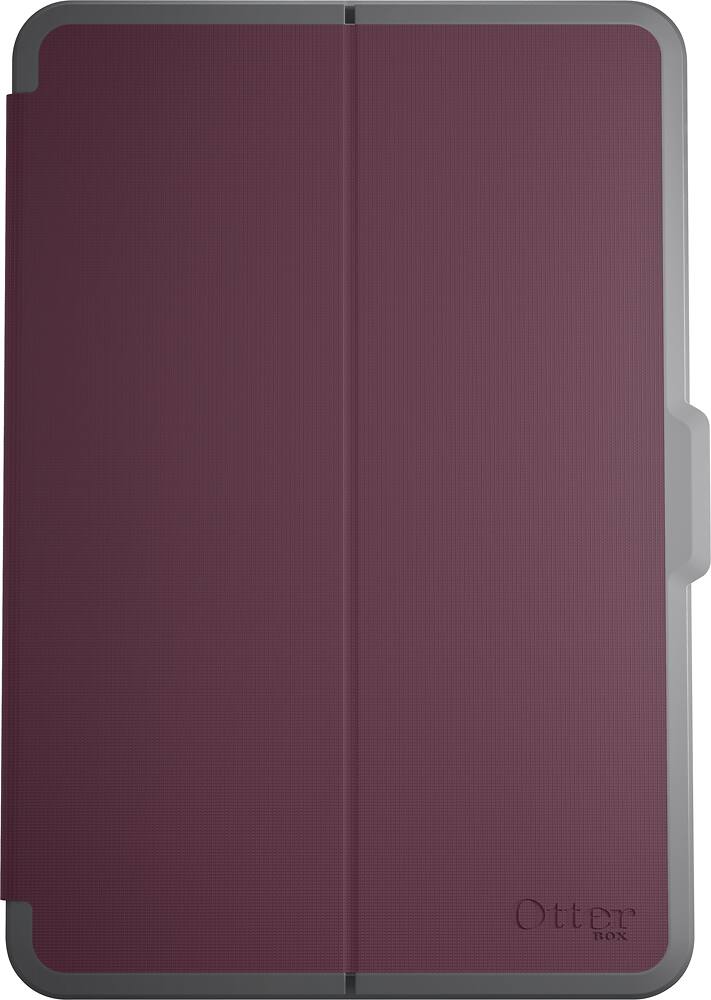 Front. OtterBox - Profile Series Case for Apple® iPad® mini, mini 2 and mini 3 - Merlot/Gray.
