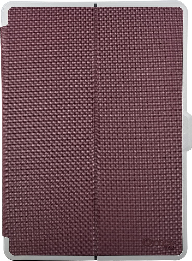 Front. OtterBox - Profile Series Case for Apple® iPad® Air 2 - Merlot/Gray.