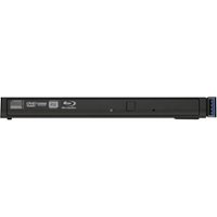 Buffalo - 6x External USB 2.0 Blu-ray Disc Double-Layer DVD±RW/CD-RW Drive - Black - Front_Zoom