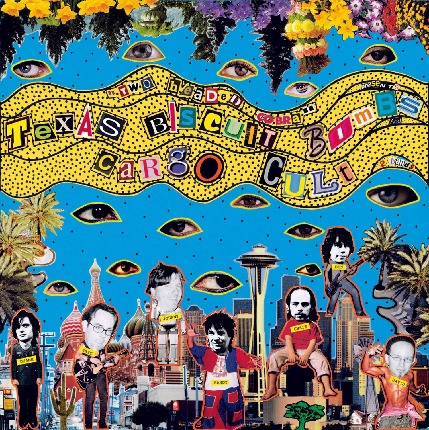 Cargo Cult & Texas Biscuit Bombs - The Two-headed Cobra   - VINYL LP price history on PriceWatchPro