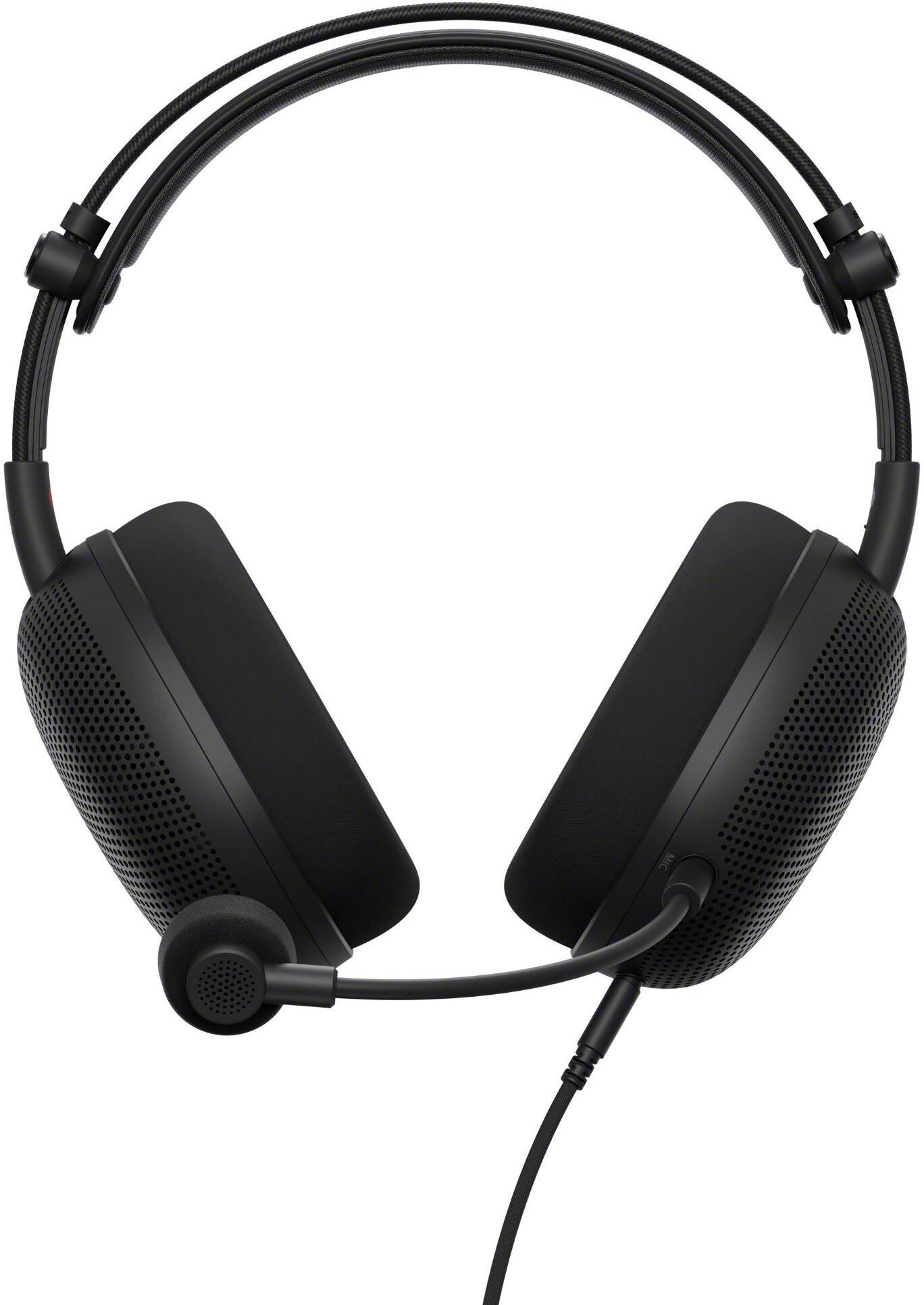 Back. Sony - INZONE H6 Air Wired Open-back Gaming Headset for PC, PS5, PS4, Xbox, and Mobile - Black.