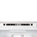 Alt View 5. Forno Appliances - Rivestito 8.6 Cu. Ft. Compact Fridge with Panel-Ready Design - White.