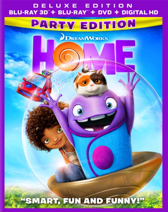  Home [Includes Digital Copy] [3D] [Blu-ray/DVD] [Party Edition] [Blu-ray/Blu-ray 3D/DVD] [2015]