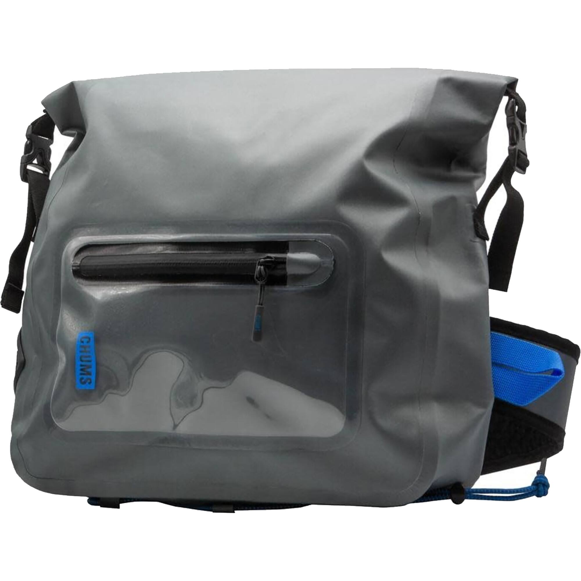 Front. Chums - Chums Storm Series 20L Waterproof Gear Sling Backpack - Gray - Gray.