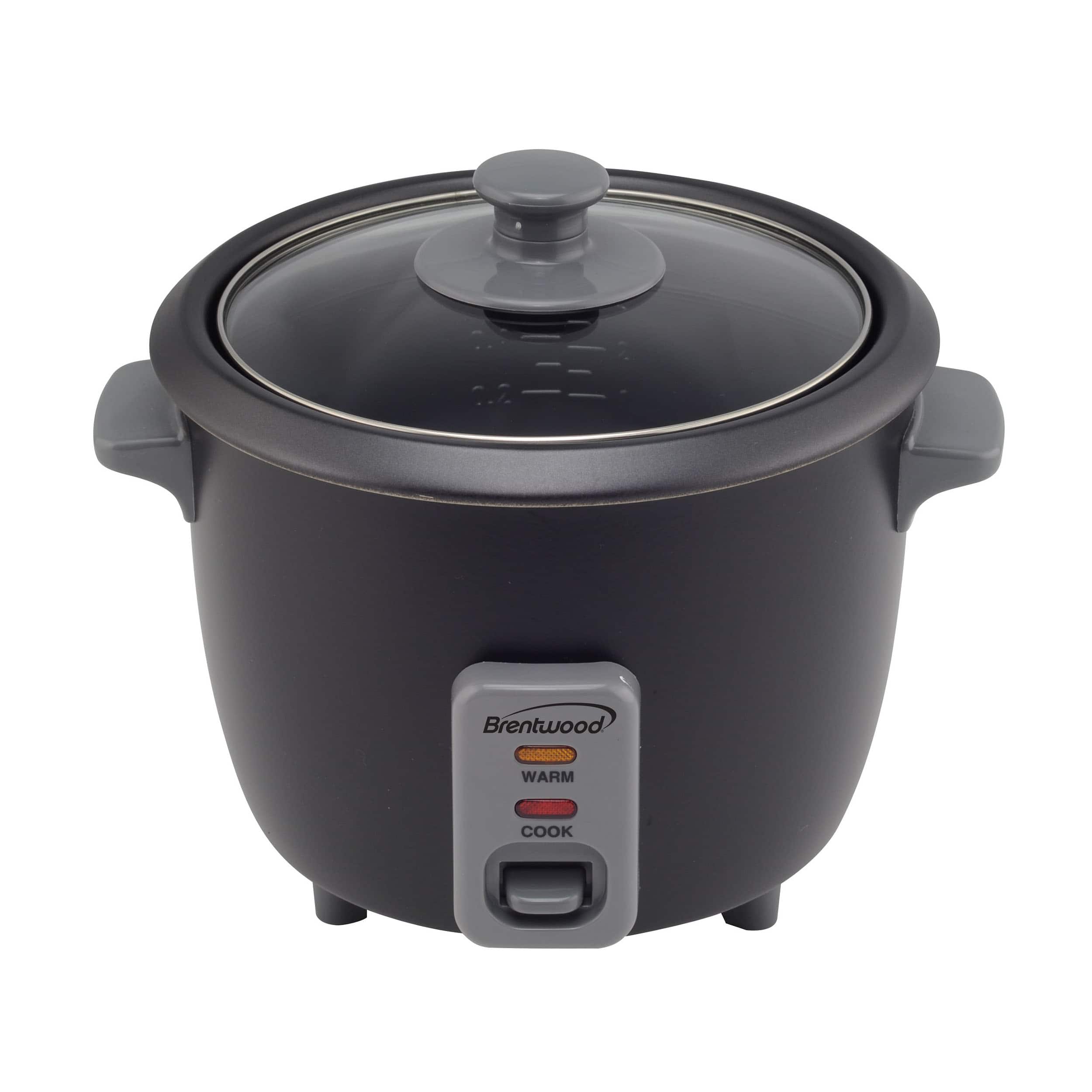 Brentwood - 4 Cup Rice Cooker - Black