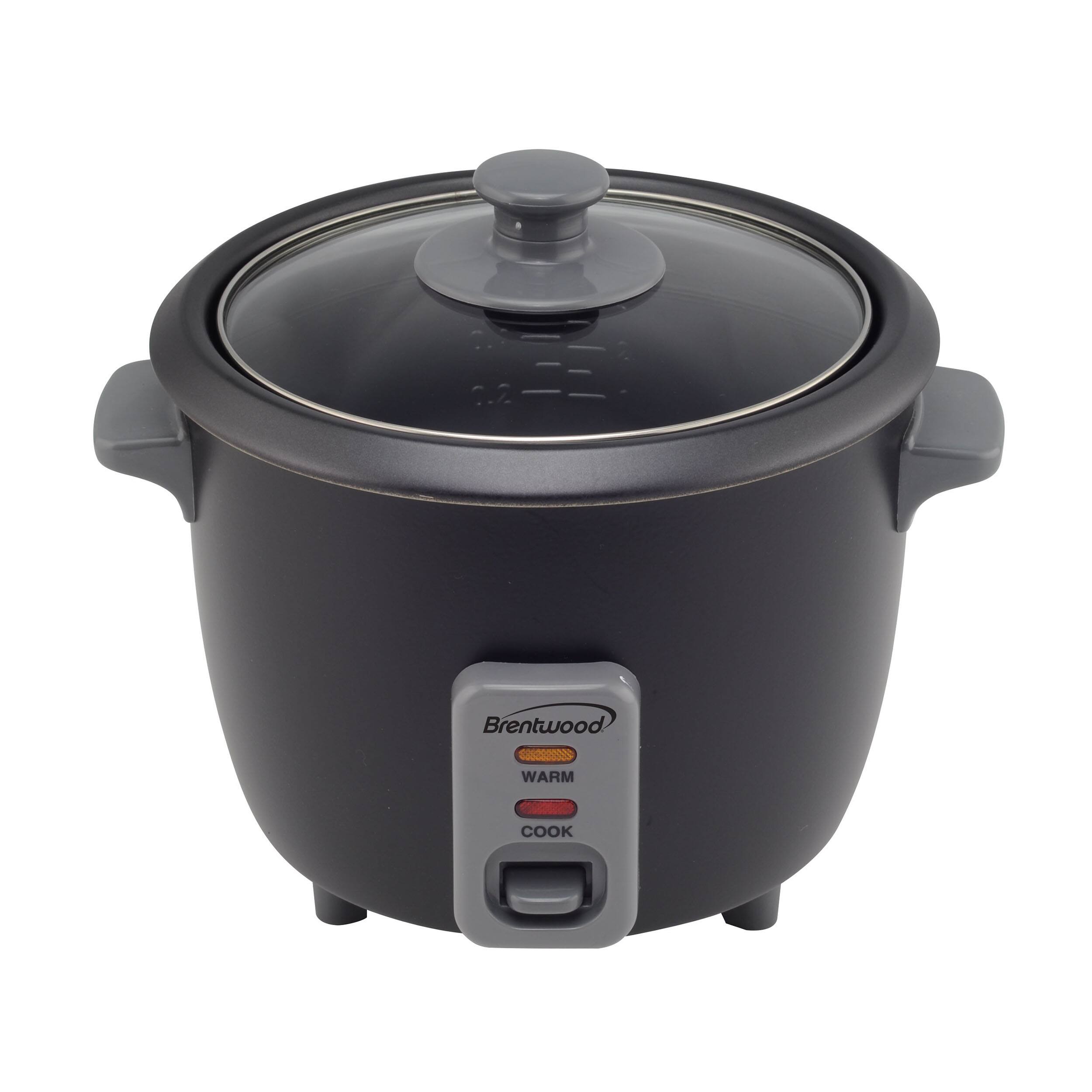 Brentwood - 4 Cup Rice Cooker - Black