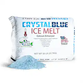 Snow Joe - Crystal Blue Long-Lasting Ice and Snow Melt, 50 Pound Bag, CYB50