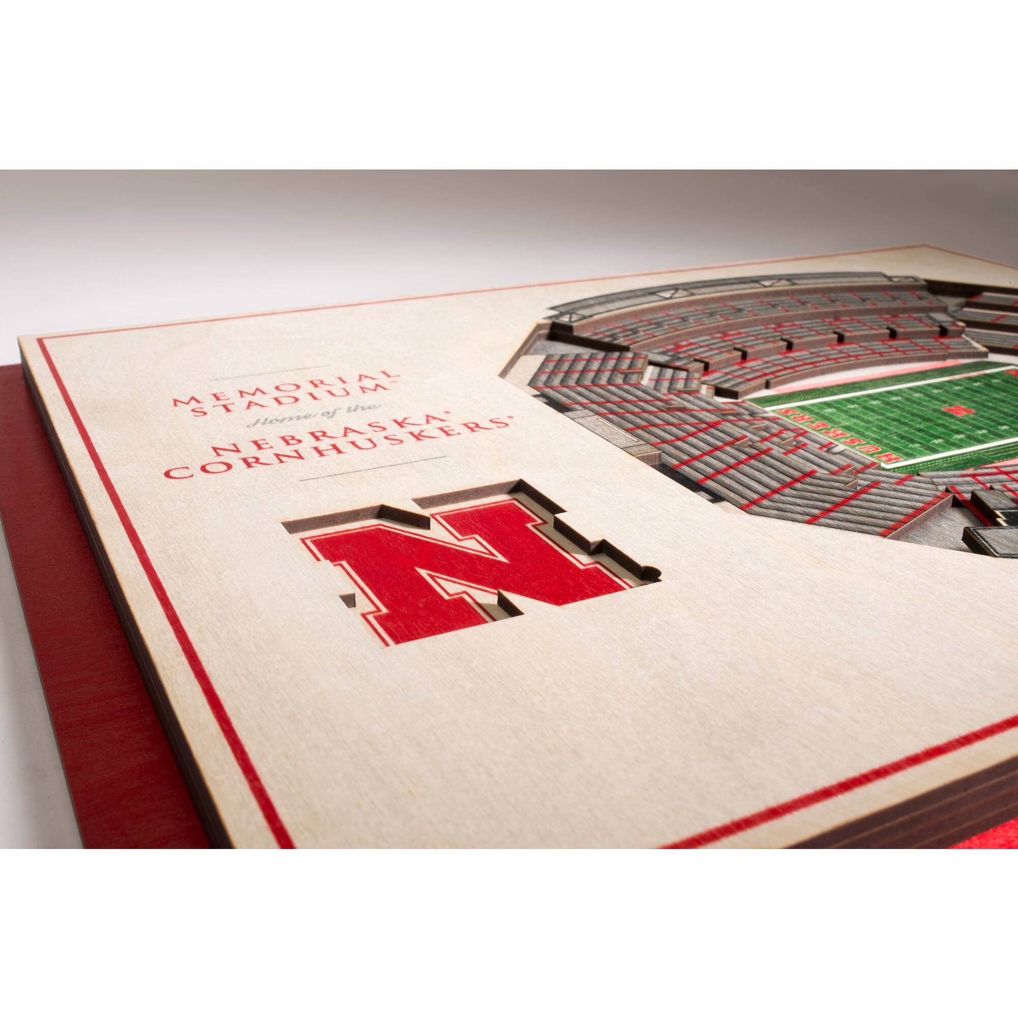 MEMORIAL STADIUM  
Home of the  
NEBRASKA CORNHUSKERS