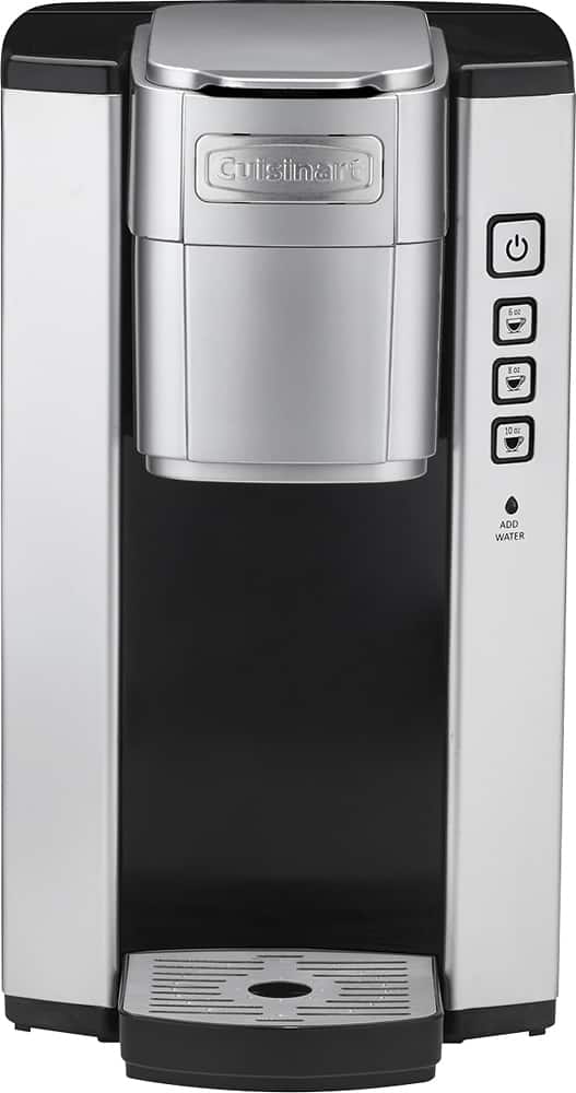 Alt View 12. Cuisinart - Single-Serve Coffee Maker - Silver/Black.