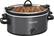 Angle. Crock-Pot - Cook & Carry 5-Quart Slow Cooker - Metallic.