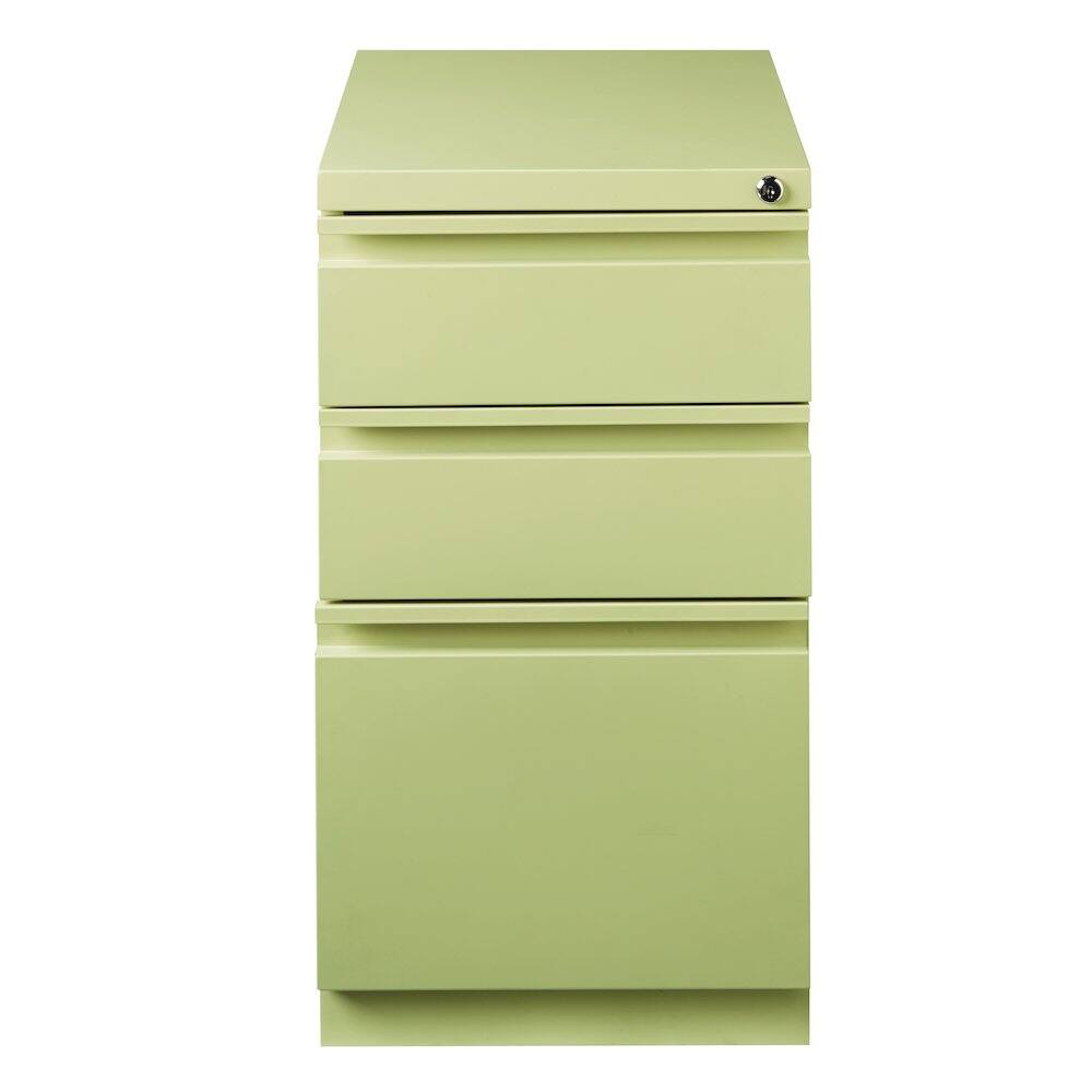 Alt View 2. Hirsh - Hirsh 20" Deep Mobile Pedestal File Cabinet 3 Drawer Box-Box-File, Putty - Beige.