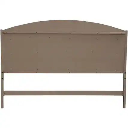 Front. Liberty Furniture Industries - Avalon Queen Upholstered Headboard with Oak Wood Frame - Burnished Beige - Upholstered Burnished Beige.