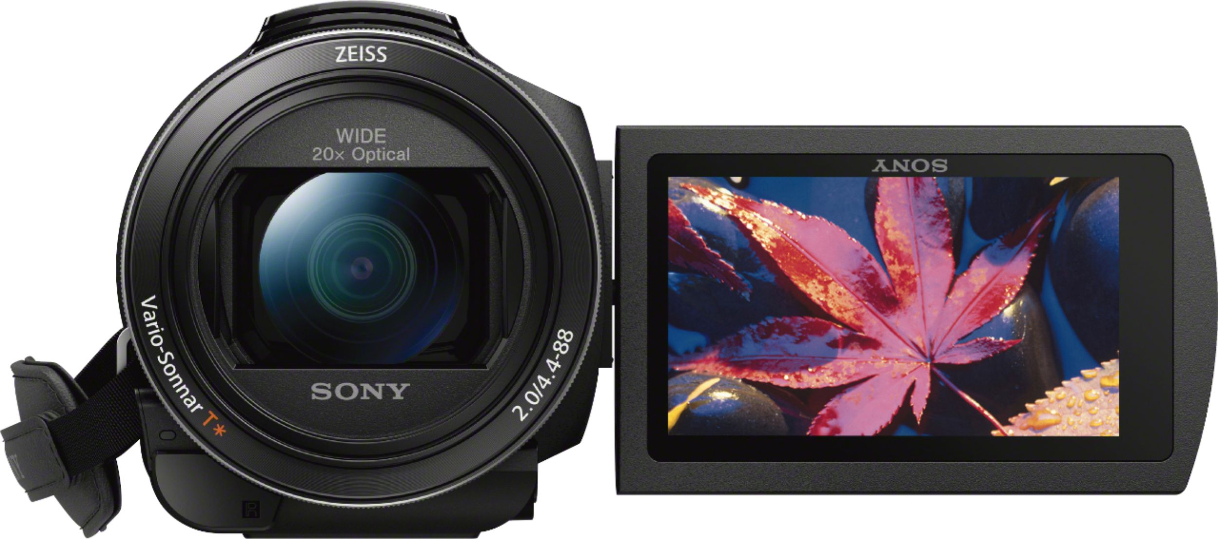 Buy Handycam Premium Sony Memory Black 4K FDRAX53/B Camcorder Best - Flash AX53