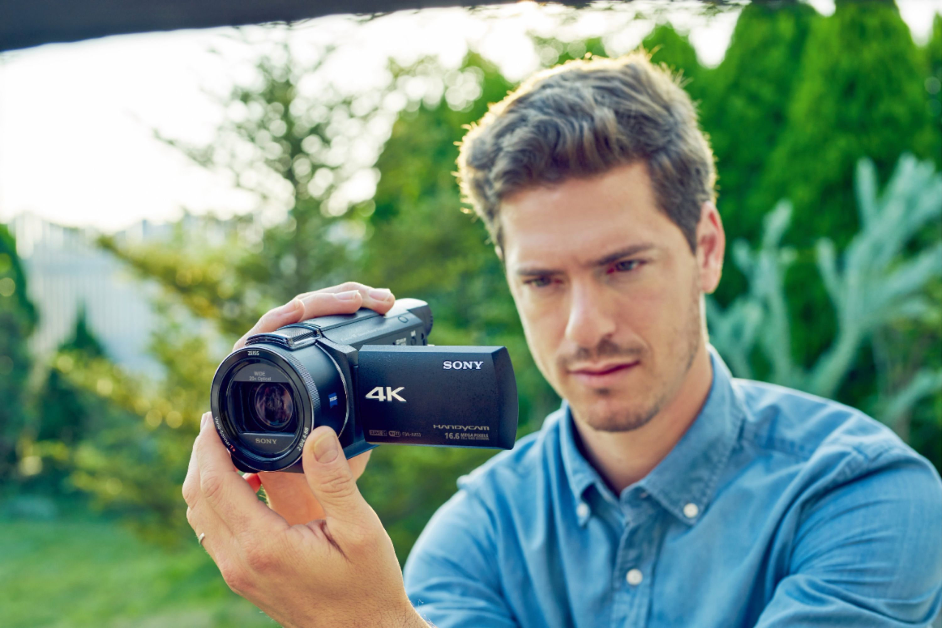Sony Caméscope FDR-AX53 4K - Enregistrement Ultra HD