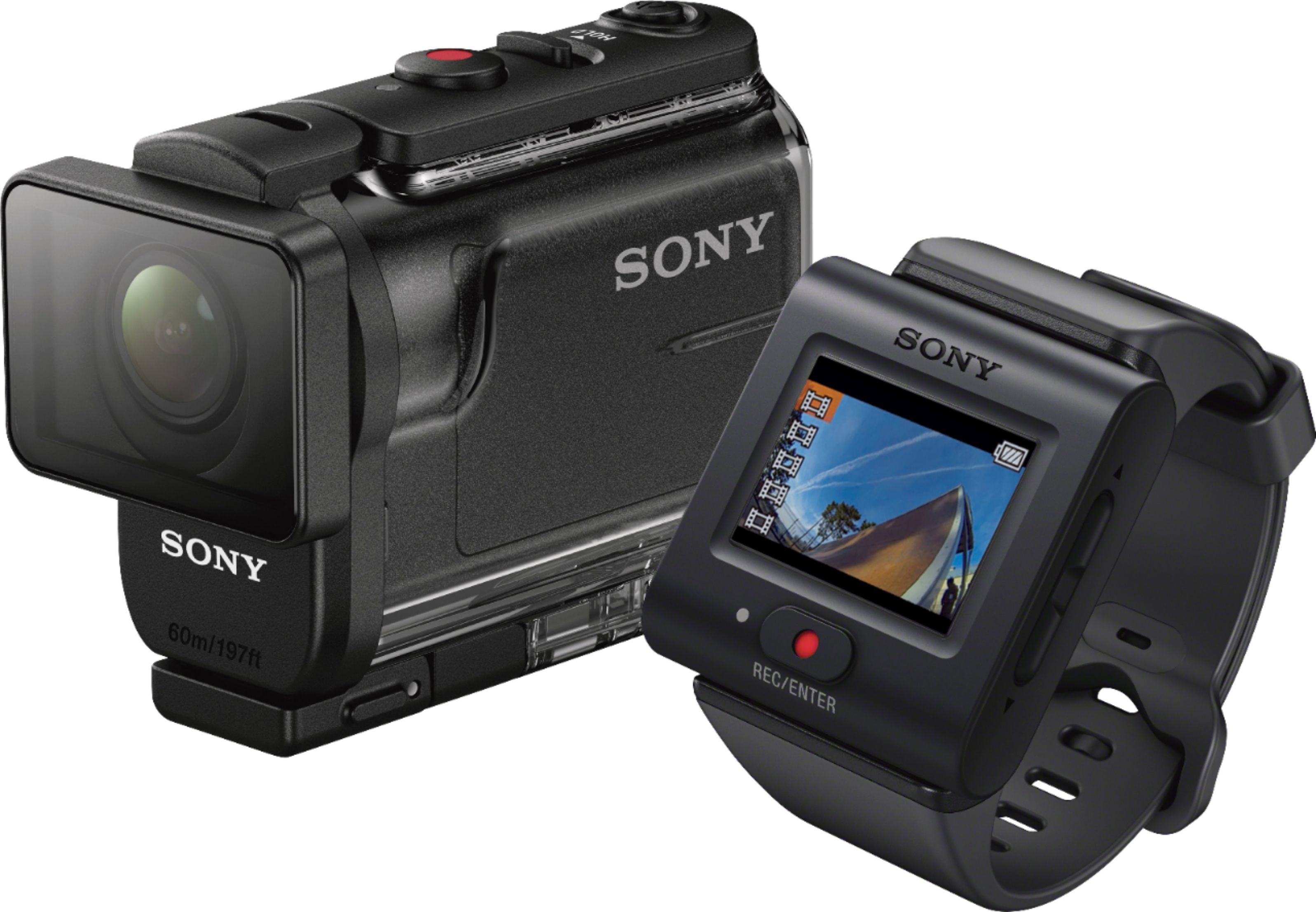 Best Buy: Sony HDR-AS50 HD Action Camera with Live View Remote 